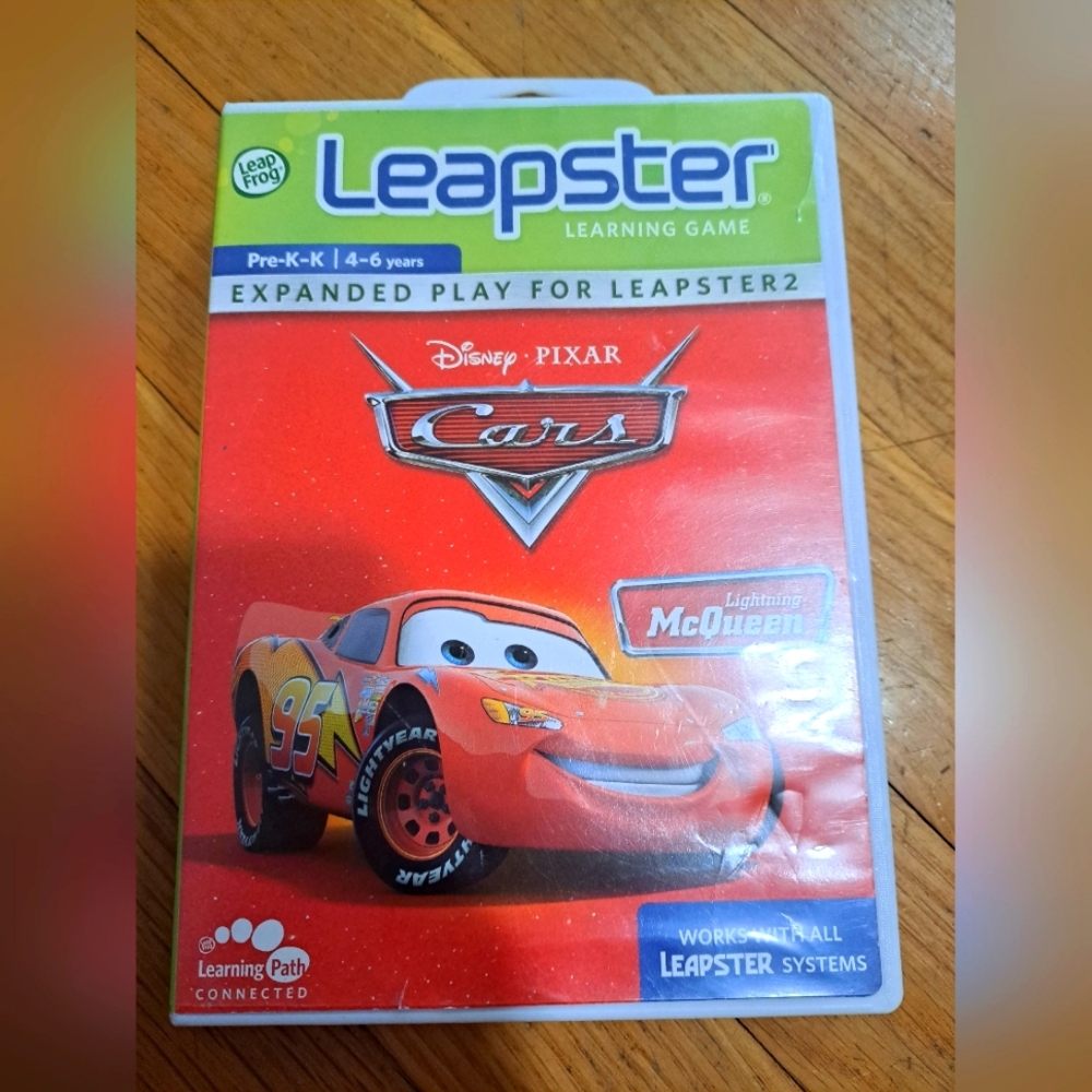Leapster Disney Pixar Cars Game